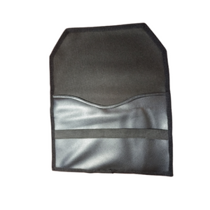 Faux Leather Latop / Tablet Sleeve - Black