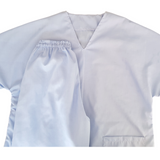 Classic Medical and Nursing Scrubs Set - Poly Cotton Reusable