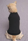 Dog fleece tee shirt - black