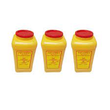 Medical Sharps Container - 1.5Litre (Pack of 3)